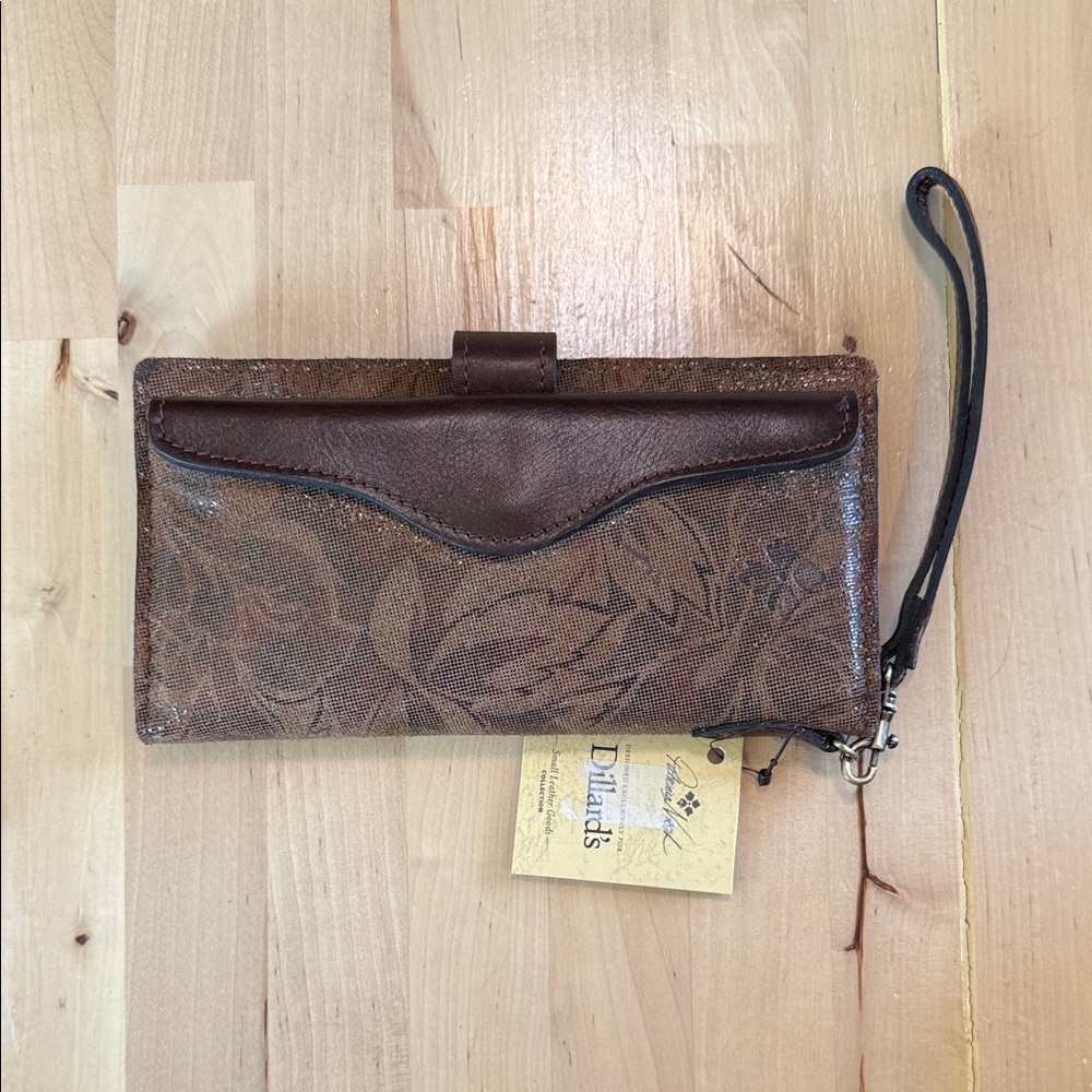 Patricia Nash Tan Tooling Valentia Wallet